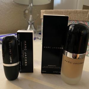 MARC JACOBS foundation, concealer makeup bundle